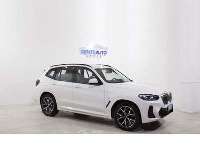 BMW X3 xDrive 20d MH48V Msport Bianco usata Galatina