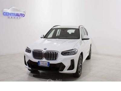 BMW X3 xDrive 20d MH48V Msport Bianco usata Galatina