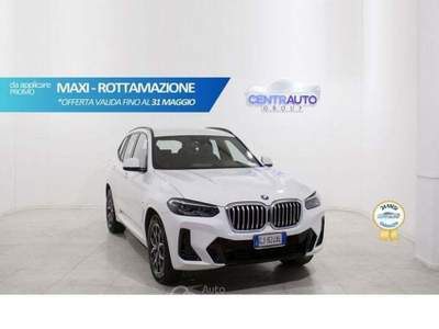 BMW X3 xDrive 20d MH48V Msport Bianco usata Galatina