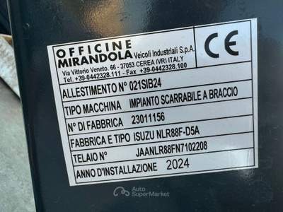 Isuzu D-Max M27 3.0 150cv BRACCIO SCARRABILE usata Tuglie
