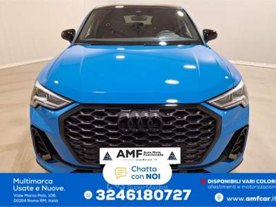 Audi Q3 Sportback 1.5 TFSI 35 S line Pano|Matrix|Bang Blu/Azzurro usata Roma