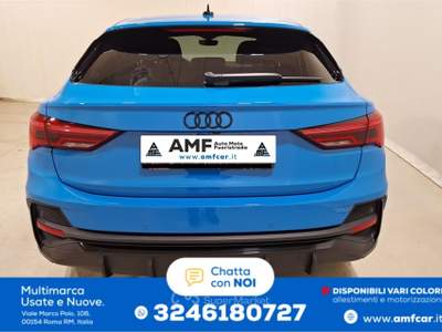 Audi Q3 Sportback 1.5 TFSI 35 S line Pano|Matrix|Bang Blu/Azzurro usata Roma