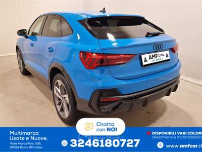 Audi Q3 Sportback 1.5 TFSI 35 S line Pano|Matrix|Bang Blu/Azzurro usata Roma