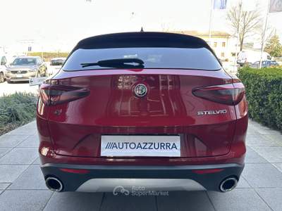 Alfa Romeo Stelvio 2.2 t Sport Tech RWD 160cv aut. *BOOK SERVICE, 19'', ACC, VETRI, PROMO AZZURRA* Rosso usata Suzzara