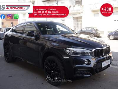BMW X6 BMW X6 xDrive30d 249cv MSport Tetto Panoramico Unicoproprietario Nero usata Torino