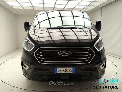 Ford Tourneo Custom I 320 2.0 tdci MHEV 150cv Titanium L1H1 E6.2 Nero usata Erba