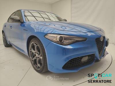 Alfa Romeo Giulia My22 2.2 Turbo Diesel 210 Cv Awd Estrema Blu/Azzurro usata Erba