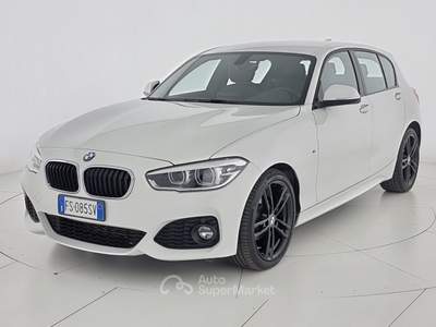 BMW Serie 1 116d 116d Msport 5p auto Bianco usata Reggio nell'Emilia