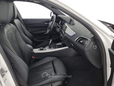 BMW Serie 1 116d 116d Msport 5p auto Bianco usata Reggio nell'Emilia
