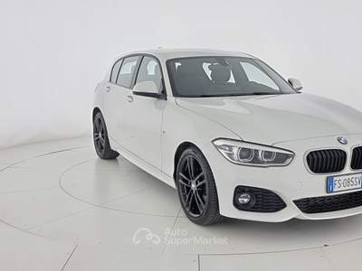 BMW Serie 1 116d 116d Msport 5p auto Bianco usata Reggio nell'Emilia