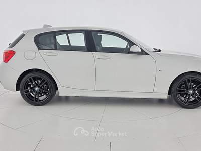 BMW Serie 1 116d 116d Msport 5p auto Bianco usata Reggio nell'Emilia