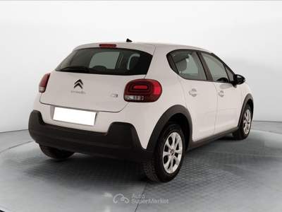 Citroen C3 III 2017 1.2 puretech Feel s&s 83cv neopatentati my20 Bianco usata Caserta