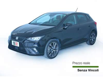 Seat Ibiza 1.0 Eco TSI 70KW Style Proiettori LED/Cerchi in lega da 17" Sport Black Nero usata Feltre