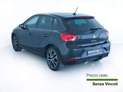 Seat Ibiza 1.0 Eco TSI 70KW Style Proiettori LED/Cerchi in lega da 17" Sport Black Nero usata Feltre