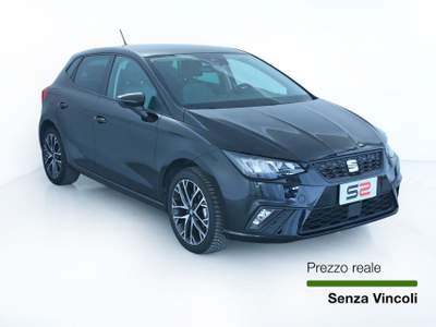 Seat Ibiza 1.0 Eco TSI 70KW Style Proiettori LED/Cerchi in lega da 17" Sport Black Nero usata Feltre