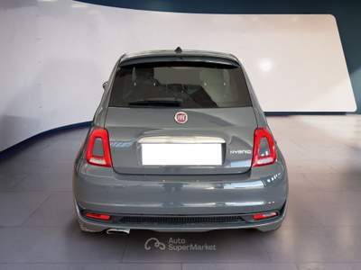 Fiat 500 III 2015 1.0 hybrid Rockstar 70cv Grigio usata Torino