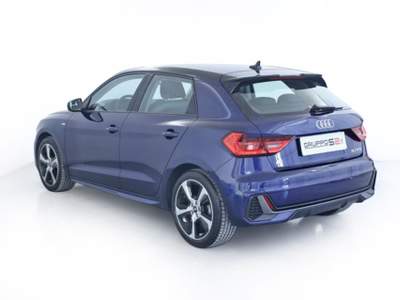 Audi A1 SPB 30TFSI S line edition Tetto nero NEOPATENTATI *EXTRA VANTAGGI Blu/Azzurro usata Feltre