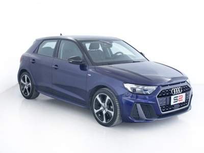 Audi A1 SPB 30TFSI S line edition Tetto nero NEOPATENTATI *EXTRA VANTAGGI Blu/Azzurro usata Feltre