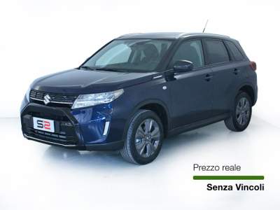 Suzuki Vitara 1.4 Booster hybrid AllGrip auto Navigatore/Retrocamera/Sedili riscaldati Blu/Azzurro usata Feltre