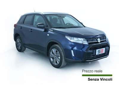 Suzuki Vitara 1.4 Booster hybrid AllGrip auto Navigatore/Retrocamera/Sedili riscaldati Blu/Azzurro usata Feltre