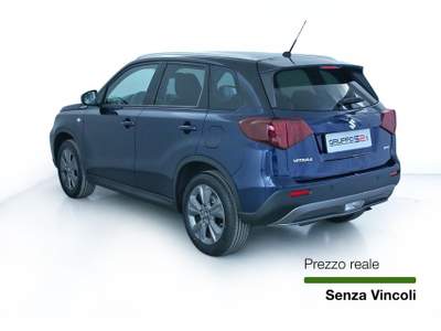 Suzuki Vitara 1.4 Booster hybrid AllGrip auto Navigatore/Retrocamera/Sedili riscaldati Blu/Azzurro usata Feltre