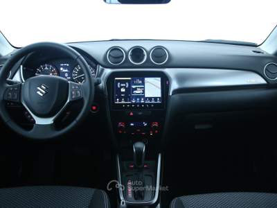 Suzuki Vitara 1.4 Booster hybrid AllGrip auto Navigatore/Retrocamera/Sedili riscaldati Blu/Azzurro usata Feltre