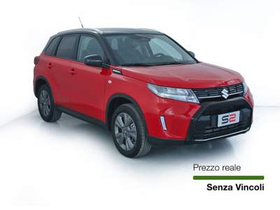 Suzuki Vitara 1.4 Booster hybrid AllGrip auto Navigatore/Retrocamera/Sedili riscaldati Rosso usata Feltre