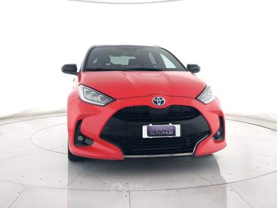 Toyota Yaris Yaris 1.5h premiere head-up+camera+c.17"+acc+neopatentati Rosso usata Ghedi