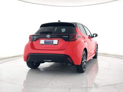 Toyota Yaris Yaris 1.5h premiere head-up+camera+c.17"+acc+neopatentati Rosso usata Ghedi