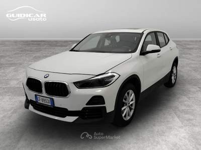 BMW X2 16 d Advantage sDrive Bianco usata Lucca
