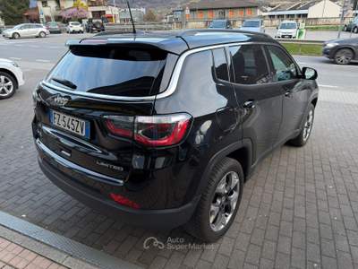 Jeep Compass JEEP COMPASS 2.0cc 140Cv mjt 4wd Automatico Diesel Nero usata Villa di Tirano