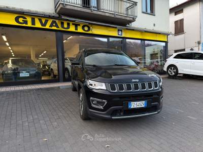 Jeep Compass JEEP COMPASS 2.0cc 140Cv mjt 4wd Automatico Diesel Nero usata Villa di Tirano