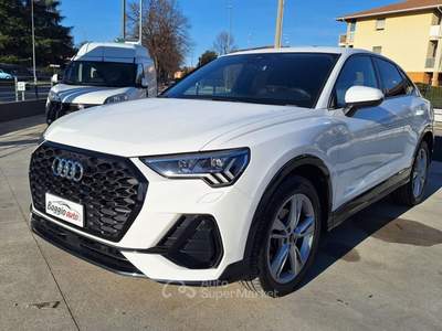 Audi Q3 SPB 35 TDI S TRONIC S LINE INTERNO ED ESTERNO Bianco usata Rossano Veneto