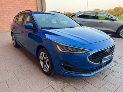 Ford Focus 1.5 Ecoblue 120cv Business SW - 24 MESI GARANZIA Blu/Azzurro usata Lonato del Garda