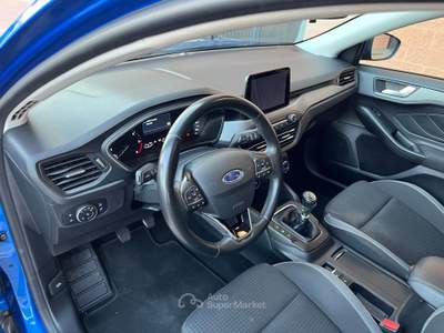 Ford Focus 1.5 Ecoblue 120cv Business SW - 24 MESI GARANZIA Blu/Azzurro usata Lonato del Garda