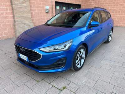 Ford Focus 1.5 Ecoblue 120cv Business SW - 24 MESI GARANZIA Blu/Azzurro usata Lonato del Garda