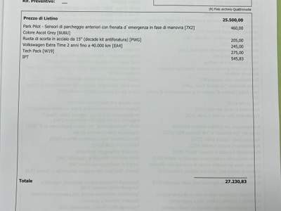 Volkswagen Polo Edition Plus possibilità noleggio no scoring Grigio usata Gela