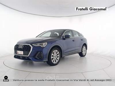 Audi Q3 sportback 35 2.0 tdi business plus quattro s-tronic Blu/Azzurro usata Assago