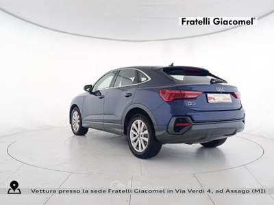 Audi Q3 sportback 35 2.0 tdi business plus quattro s-tronic Blu/Azzurro usata Assago