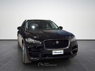 Jaguar F-Pace  2.0d i4 prestige awd 180cv auto my19 Nero usata Firenze