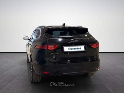 Jaguar F-Pace  2.0d i4 prestige awd 180cv auto my19 Nero usata Firenze