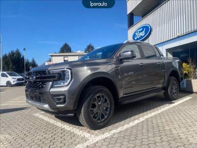 Ford Ranger 3.0 ecoblue Wildtrack awd 240cv auto *IVA ESCLUSA* Grigio usata Bergamo