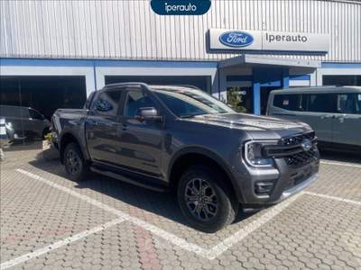 Ford Ranger 3.0 ecoblue Wildtrack awd 240cv auto *IVA ESCLUSA* Grigio usata Bergamo