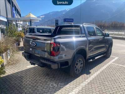 Ford Ranger 3.0 ecoblue Wildtrack awd 240cv auto *IVA ESCLUSA* Grigio usata Bergamo