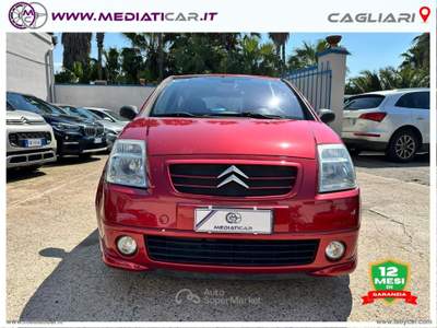 Citroen C2 C2 1.6 16V SensoDrive VTR Rosso usata Cagliari