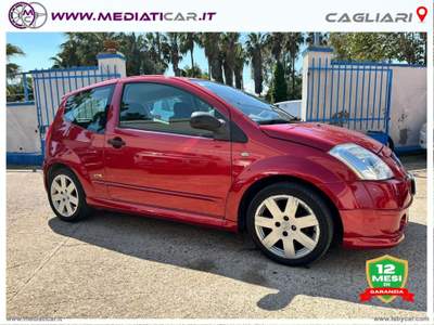 Citroen C2 C2 1.6 16V SensoDrive VTR Rosso usata Cagliari