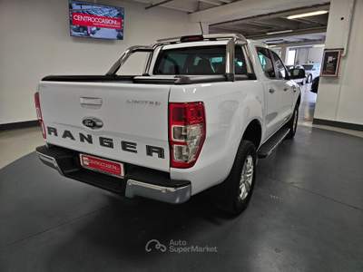 Ford Ranger Ranger 2.0 ecoblue double cab Limited 170cv auto Bianco usata Brescia