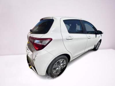 Toyota Yaris 1.5 Hybrid 5 porte Business Bianco usata Cagliari