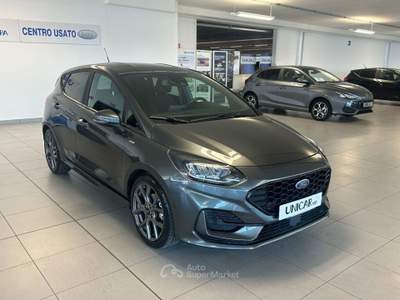 Ford Fiesta 1.000 BENZINA HYBRID 125 CV ST-LINE Grigio usata Alba