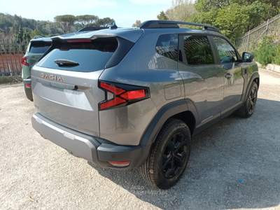 Dacia Duster 1200 ECO-G EXTREME 122CV CARPLAY CAM VETRSCURI"17 Grigio usata Roma